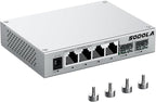 SODOLA 2.5Gb Switch, 4 x 2.5G Base-T Ports, 2 x 10G SFP+, Aluminum Alloy by SODOLAPoENETWORKS