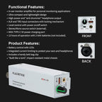 Kadence PEM-01 in-Ear Personal Monitor Amplifier, XLR/TRS Inputs, Stereo/Mono - Image 5
