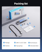 ORICO 40Gbps M.2 NVMe SSD Enclosure - Image 8
