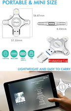 256GB App-le Certified iPhone 17 16 iDiskk FLASHDRIVE 256GB USB C Thumb Drive - Image 5