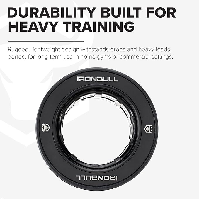 RapidGrip™ Barbell Collars – Automatic Locking Barbell Clamps - Image 3