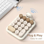 MOFII Wireless Number Pad with Bear - Image 2