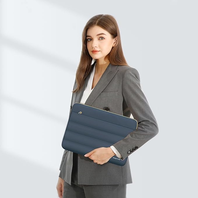 MOSISO 13.3 inch Laptop Case, 13-13.3 inch Puffy Laptop Sleeve Compatible - Image 6