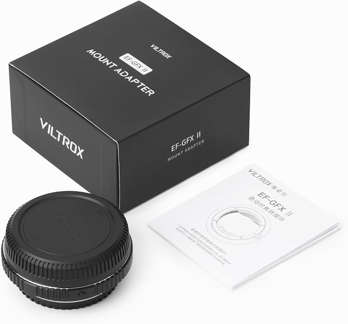 VILTROX EF-GFX II Auto Focus Lens Mount Adapter Converter - Image 9