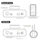 AK30 Mini Bluetooth Amplifier for Passive Speakers, 50W+50W 2.0CH Audio - Image 8