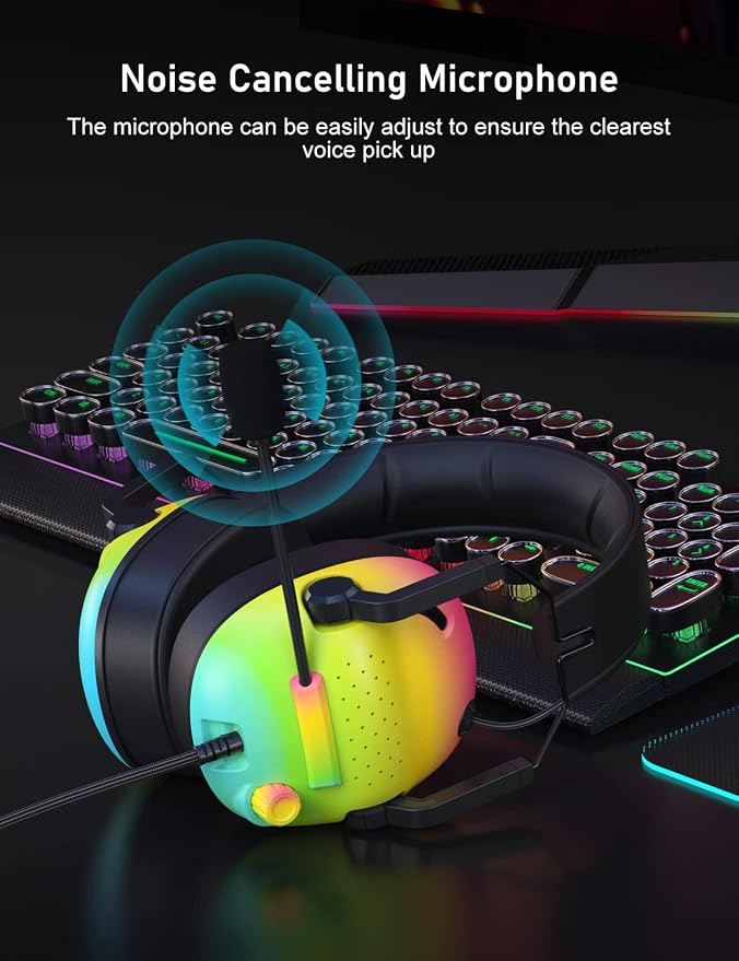 SENZER SG500 Surround Sound Pro Gaming Headset - Image 5