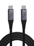 CableCreation 80Gbps USB 4 Cable 5FT, 120Gbps Bandwidth, 8K 60Hz Display by CableCreation