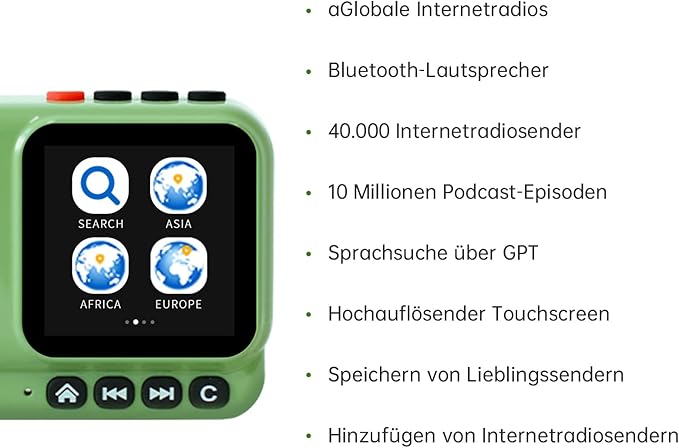 Choyong Voyager Bluetooth Speaker Wireless Internet Radio Global Version - Image 3