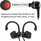 Silicone Replacement Earbud Tips Earbud Covers Ear Tips Fit - Image 3