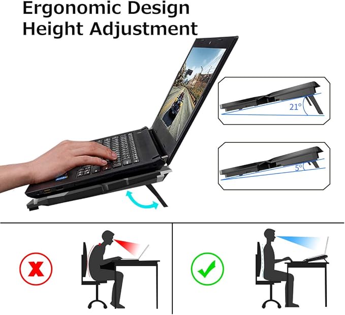 Laptop Cooling Pad, Laptop Cooler - Image 6