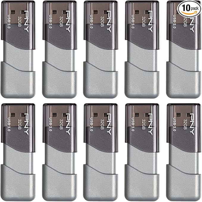 PNY 32GB Turbo Attaché 3 USB 3.0 Flash Drive by PNY