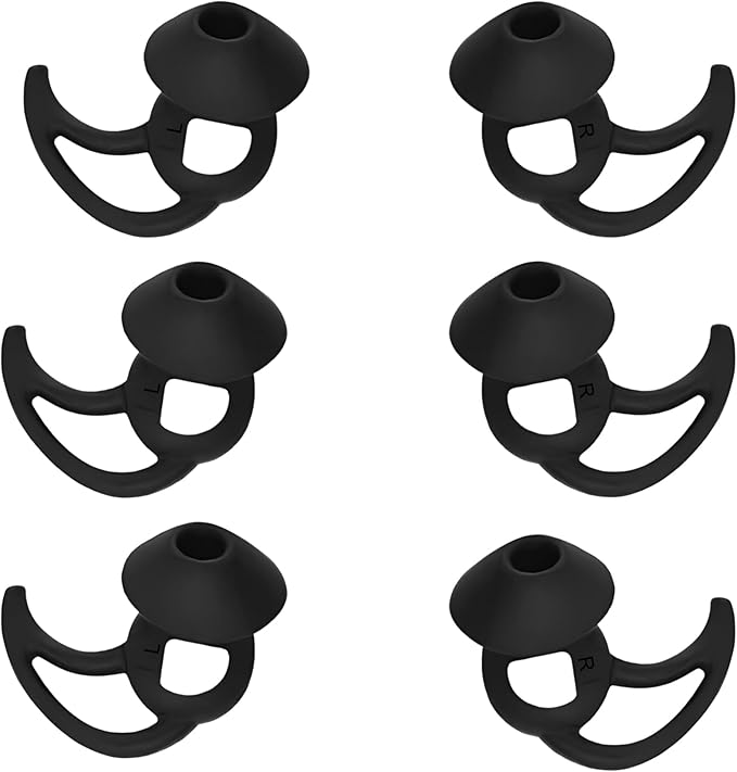 Earbud Tips 3 Pairs Large Compatible by CYADCI