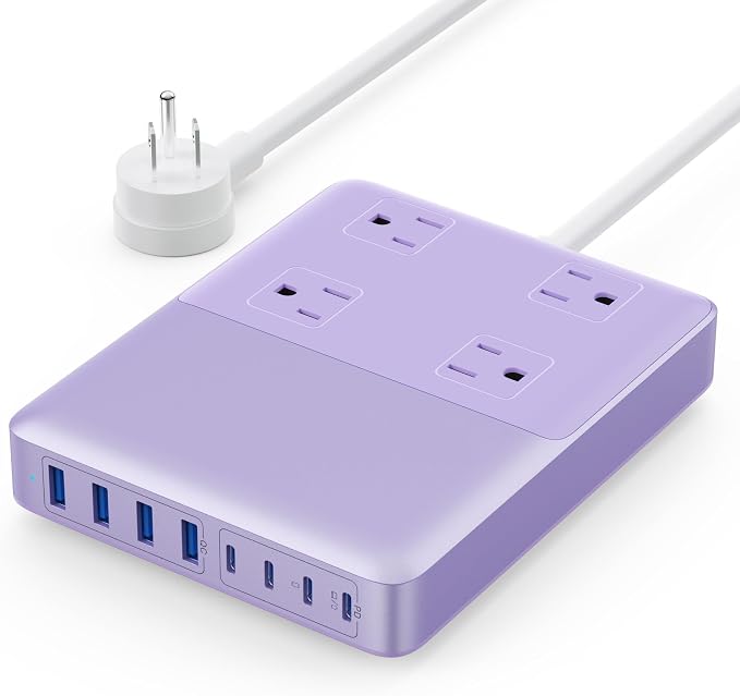 12-in-1 Charging Station USB C Power Strip by Kioson