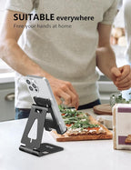 Cell Phone Stand for Desk, Adjustable Desktop Phone Holder Stand, Foldable - Image 7