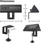 Nightstand Edge Mount Power Strip - Image 6
