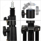 Aluminum Alloy Light Stand 9.5 Feet/2.8m Adjustable Spring Cushioned - Image 8