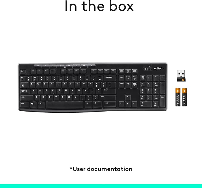 Logitech K270 Wireless Keyboard - Image 9