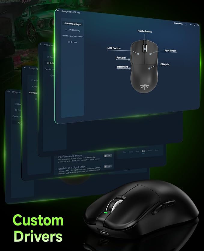 VGN F1 PRO Wireless Gaming Mouse - Image 6