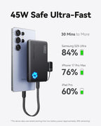 INIU 45W Fast Charging Portable Charger, 40% Smaller 10000mAh - Image 3