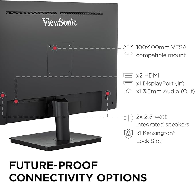 ViewSonic VS3225-2K 32 Inch QHD 1440p IPS Monitor - Image 5