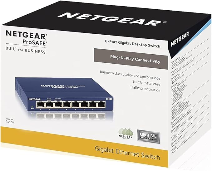 NETGEAR 8-Port Gigabit Ethernet Unmanaged Switch - Image 4