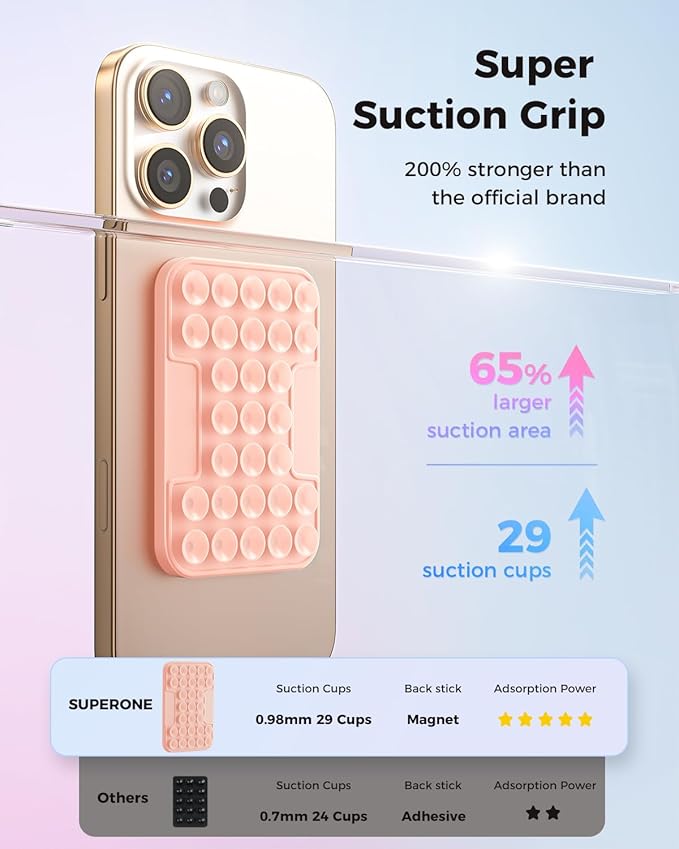 SUPERONE Magnetic Suction Phone Mount - Image 4