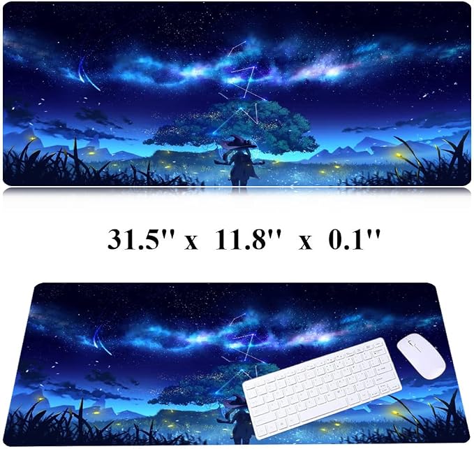 RTGGSEL 31.5x11.8 Inch Non-Slip Long Extended Large Gaming Mouse Pad - Image 2