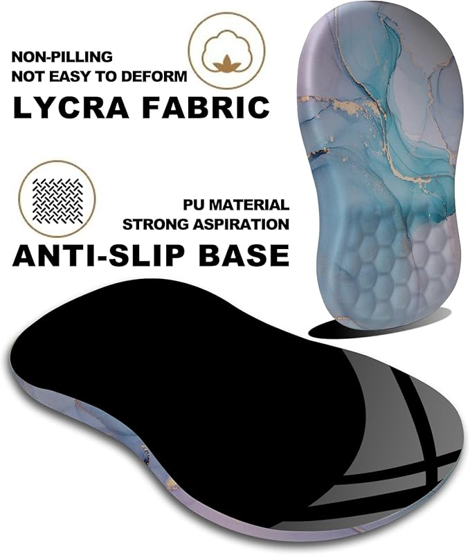 Mouse Pad Wrist Support, Ergonomic Mouse Pad - Image 6