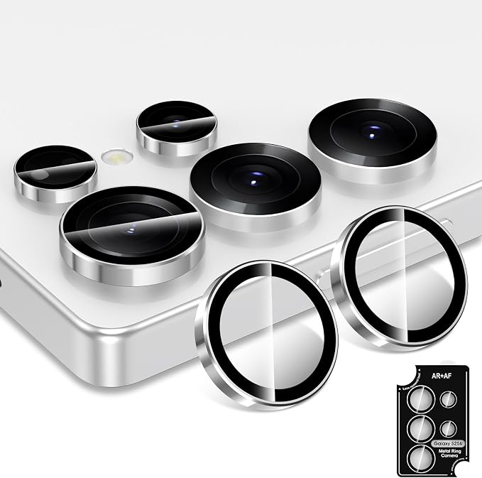 for Samsung Galaxy S25 Ultra Camera Lens Protector, Individual Metal Ring - Image 2