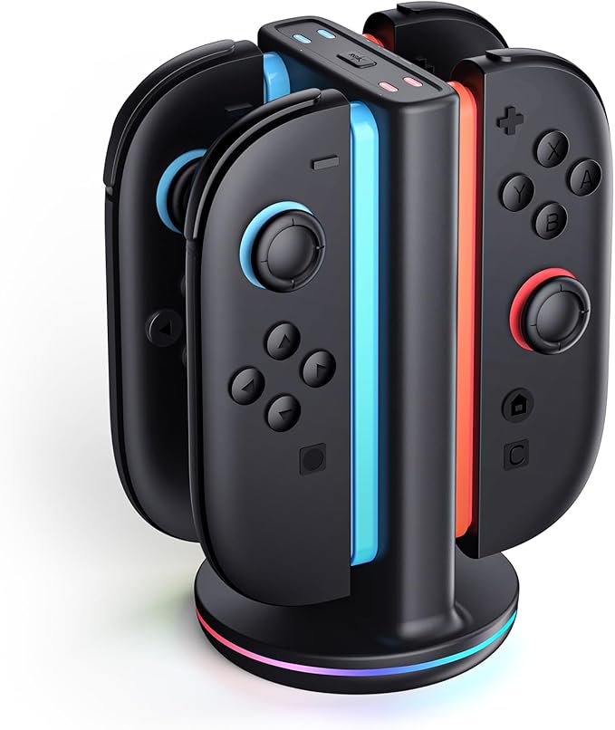 SUPCASE Charging Dock for Nintendo Switch 2 Joy Con, Magnetic Controller Fast by SUPCASE