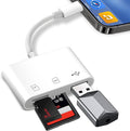 SD Card Reader for iPhone iPad, ADRUDY SD Card Reader by ADRUDY