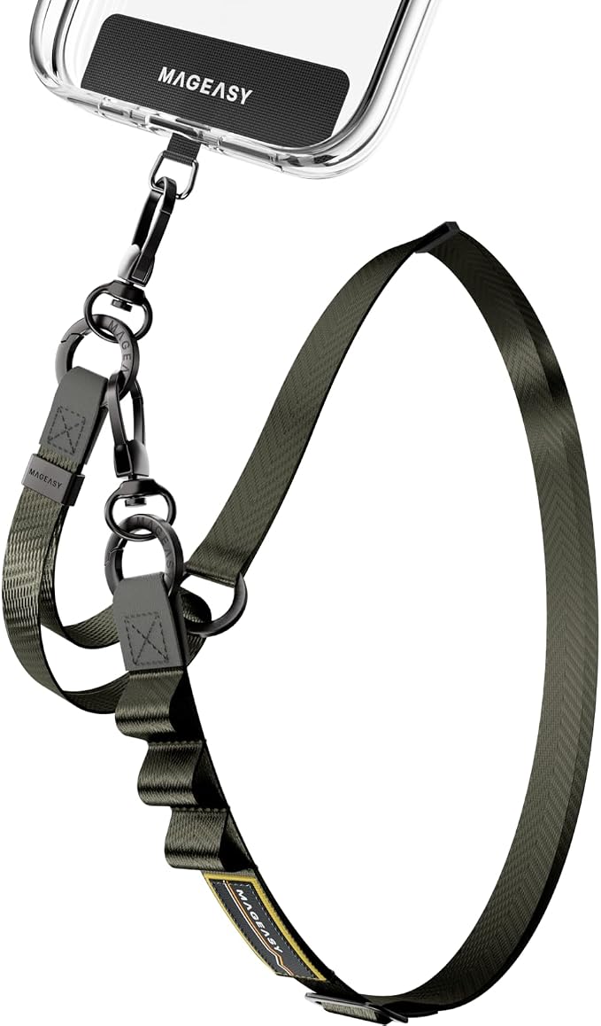 MAGEASY 2-In-1 Cell Phone Lanyard Crossbody by MAGEASY