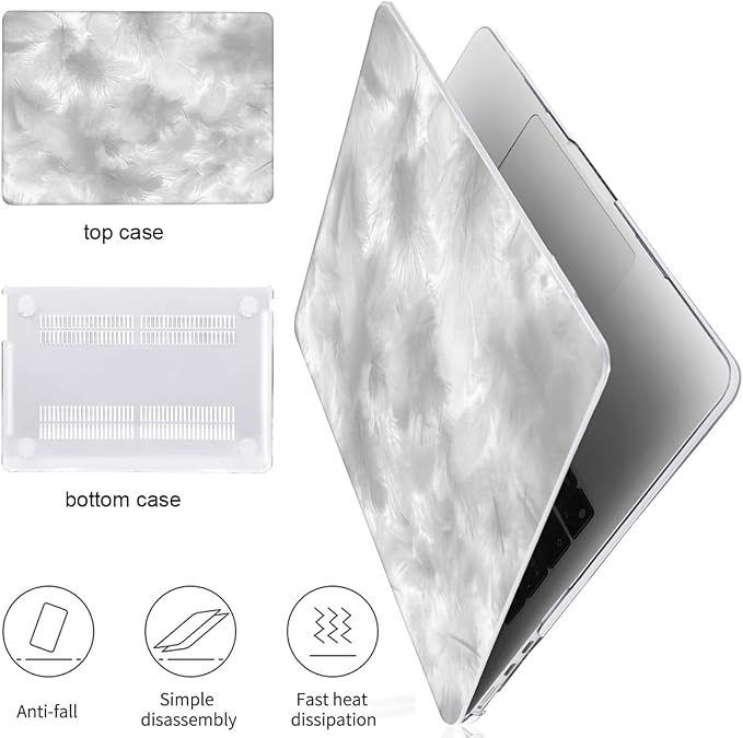 for M4 MacBook Air 13.6 Case 2025 2024 2023 2022 M3 A3113 A2681 M2 Chip - Image 4
