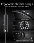 Wired Headset with Microphone for PC Laptop - Image 3