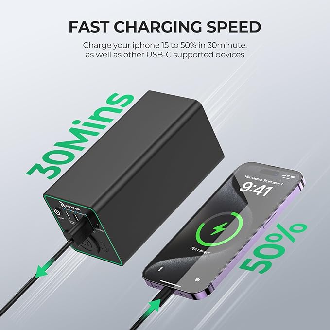 RoyPow 30W PD Portable Charger - Image 6