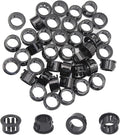 5/8" Black Snap-in Knockout Insulating Bushing Grommets, Plastic Cable Hole by EASYEAH