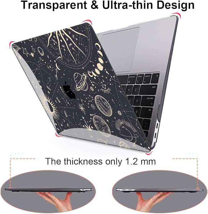 Compatible with MacBook Pro 13 inch Case 2022 2021-2016 A2338 M2/M1 A2251 A2289 - Image 5
