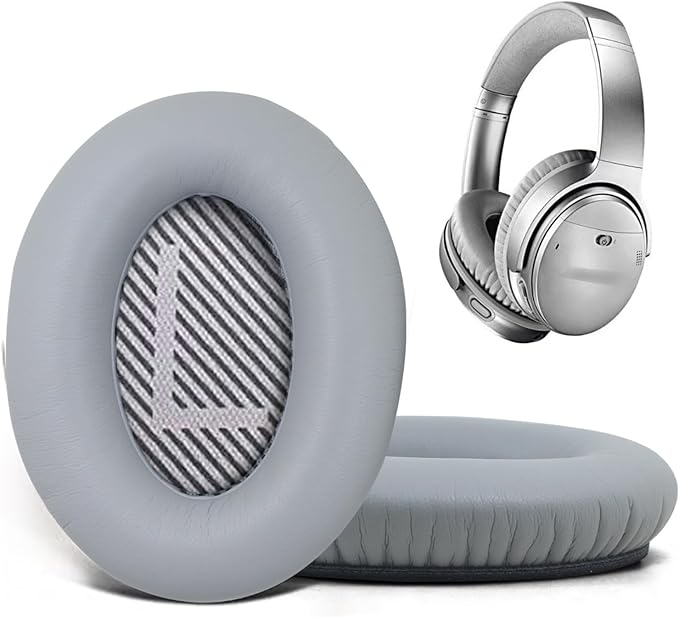 Replacement Ear Pads for Bose QuietComfort 35 35 II 15 25, Headphone Ear Covers by Niukeke