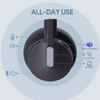 Yealink WH64 Dual UC DECT & Bluetooth Wireless Headset, 606ft Range, Zoom - Image 8
