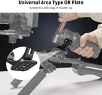 NEEWER Mount Adapter for RS3 Pro & RS4 Pro, Arca Type Quick Release Plate - Image 4