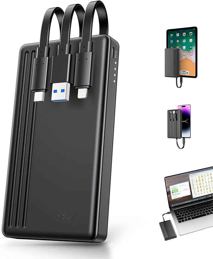 ySky MFi Certified 1TB Portable External Hard Drive by ySky