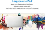Gaming Mouse Pad, Large Non-Slip Rubber Base Mousepad, Keyboard Mouse Mat - Image 8