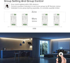 BTF-LIGHTING RF 2.4GHz Wireless Remote RC02RFB &4PCS C02RF Tuya Controller Kit - Image 3