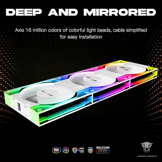Jungle Leopard Interstellar V3 120mm PC Case Fan Infinity Mirror Module - Image 3