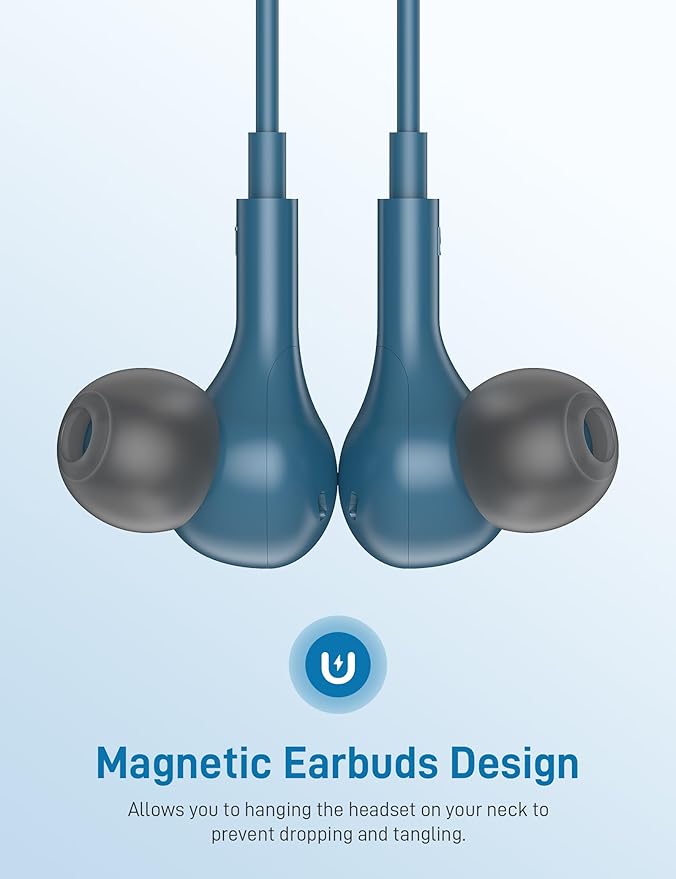 iMangoo for Apple MFi-Certified Headphones for Lightning Wired Earbuds Magnetic - Image 4