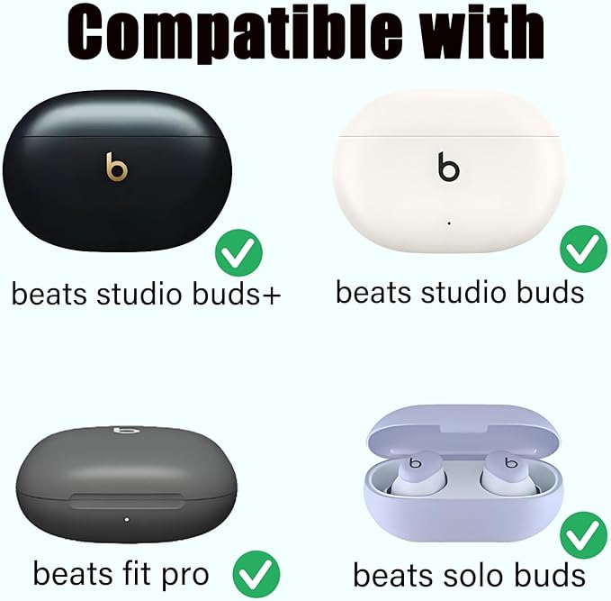 Double Flange Ear Tips for Beats Studio Buds Replacement Earbuds Tips for Beats - Image 6