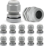 12 Pcs 1/2" NPT Nylon Cable Glands by Kyuionty