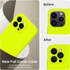 FireNova for iPhone 14 Pro Case, Silicone Upgraded Phone Case with, Soft - Image 3