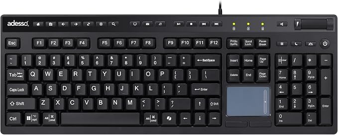 Adesso EasyTouch 445 Multi-Channel Wired Touchpad Keyboard - Image 8