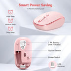 TECKNET Wireless Mouse, 2.4G Quiet Computer Mouse - Image 6